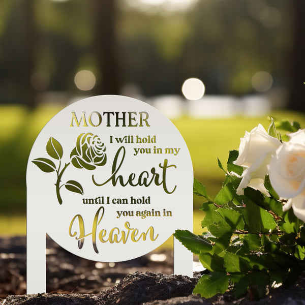 Memorial Sign, Custom Metal Yard Stake for Memory Dedication Garden, Honor a loved one, special friend, or pet with a personalized tribute