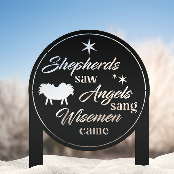 Christmas Nativity, Outdoor Holiday Decorations, Christian Yard Art