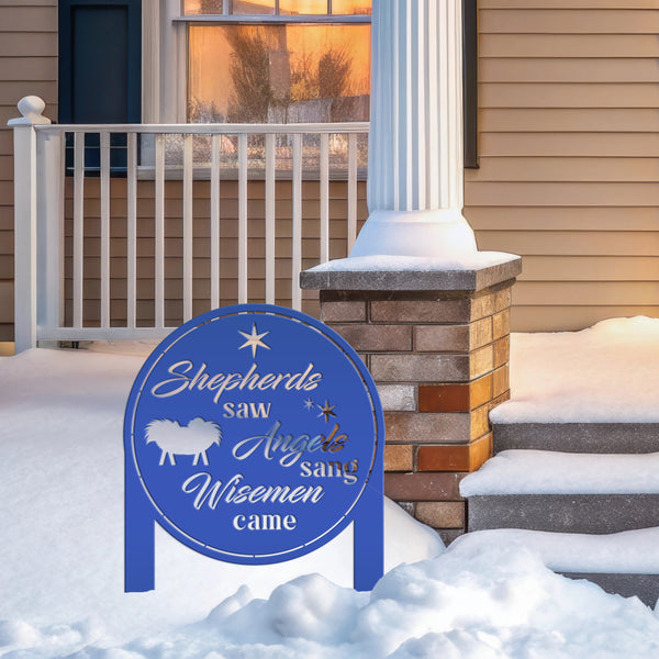 Christmas Nativity, Outdoor Holiday Decorations, Christian Yard Art