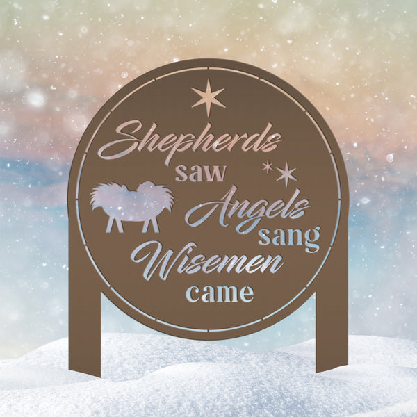 Christmas Nativity, Outdoor Holiday Decorations, Christian Yard Art