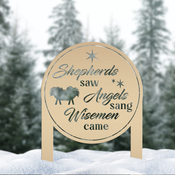 Christmas Nativity, Outdoor Holiday Decorations, Christian Yard Art