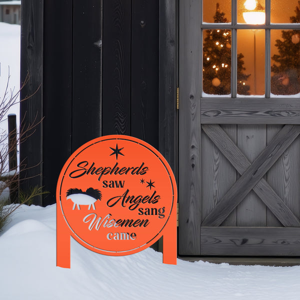 Christmas Nativity, Outdoor Holiday Decorations, Christian Yard Art