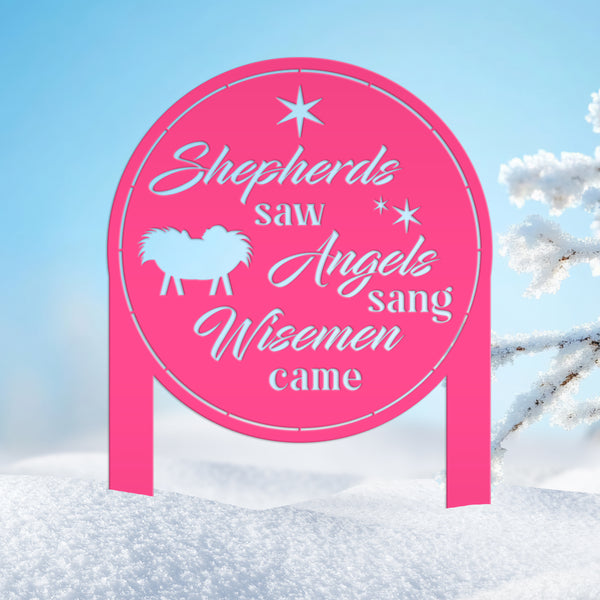 Christmas Nativity, Outdoor Holiday Decorations, Christian Yard Art