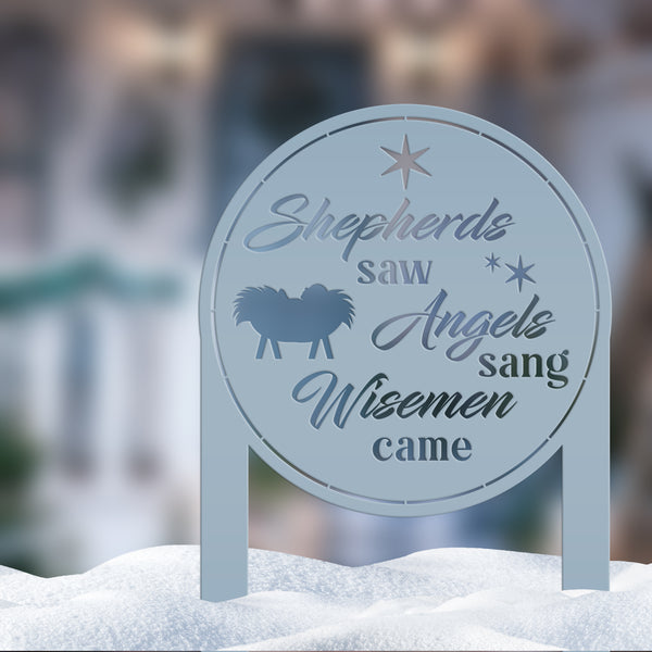 Christmas Nativity, Outdoor Holiday Decorations, Christian Yard Art