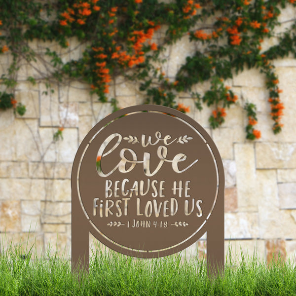 Bible Verse Christian Yard Sign-Religious Bible Verse Yard Decor-Lawn Ornaments