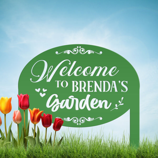 Decorative Custom Garden Sign for the Lawn-Flower Bed -Yard