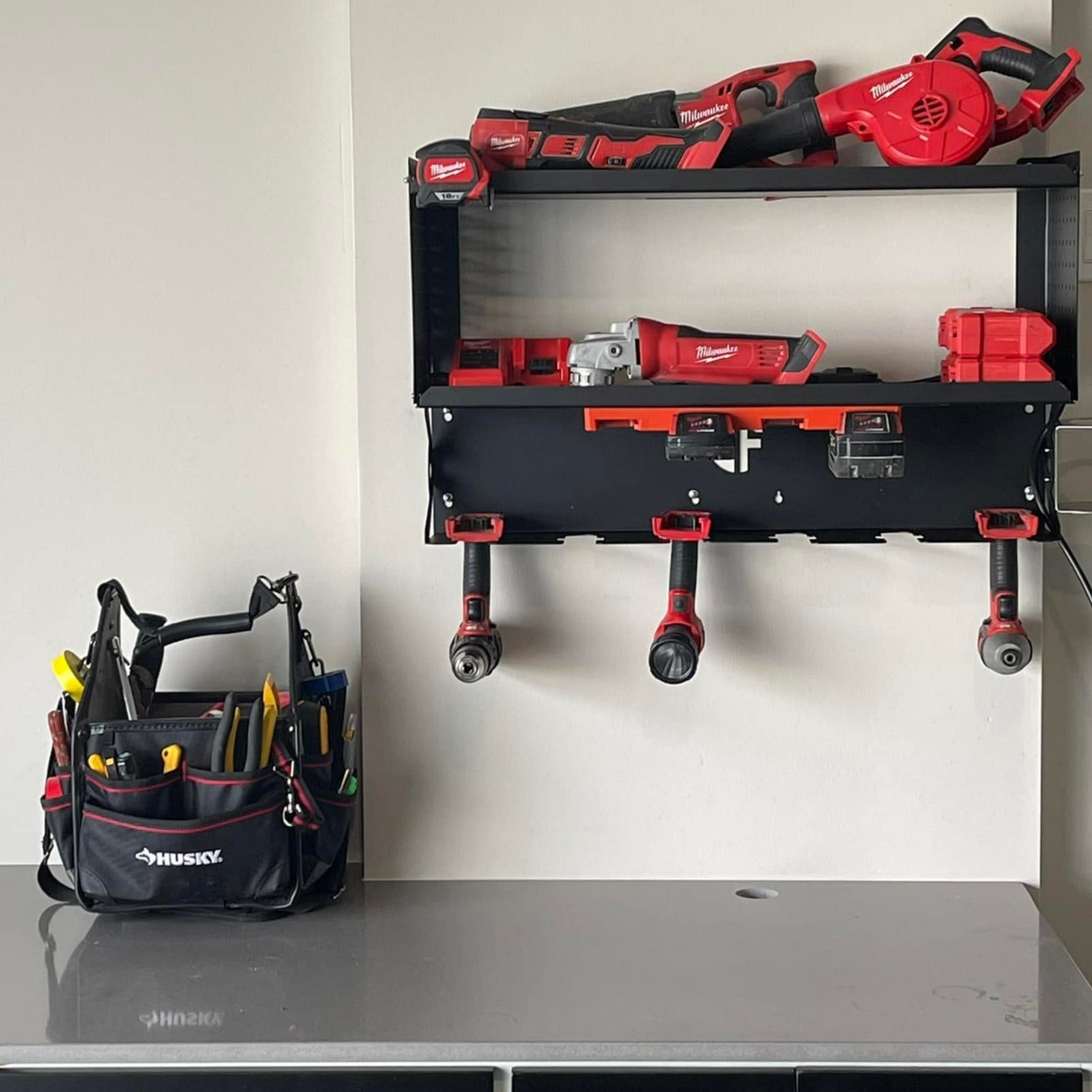 Power Tool Organizer - Drill Holder and Charging Station – Speed Fabrication