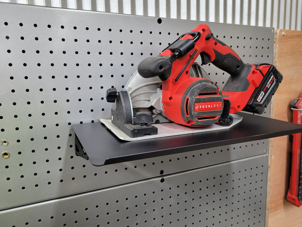 Saw Storage Shelf for Circular Saws - Speed Fabrication