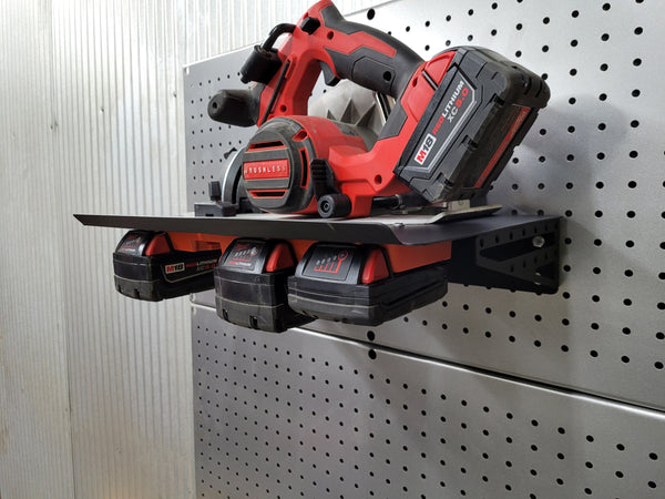 Ultimate Saw Storage Shelf for Circular Saws - Speed Fabrication