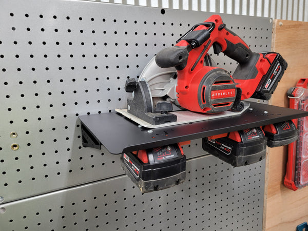 Ultimate Saw Storage Shelf for Circular Saws - Speed Fabrication