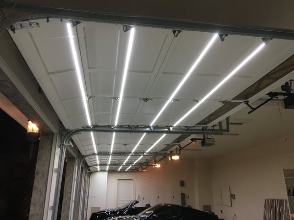 LIINC Garage Door Led Lighting Kit for Double Track Doors - Speed Fabrication