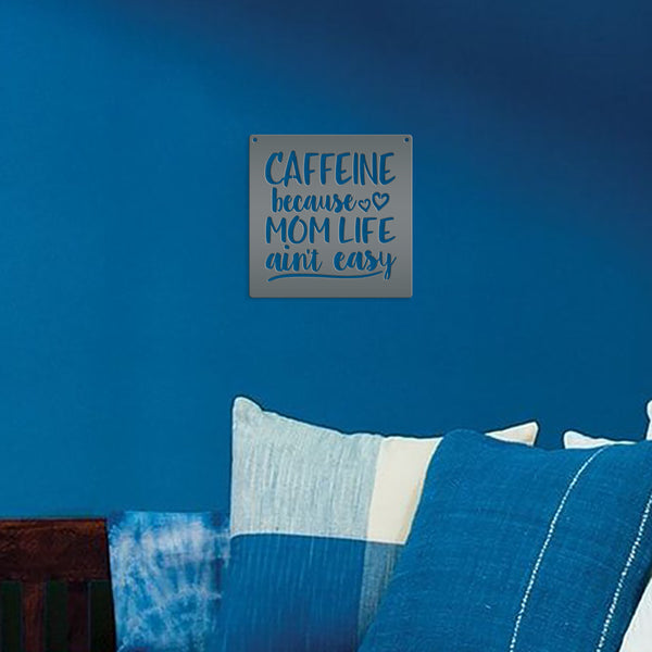 Great Mom coffee caffiene metal sign kitchen office decoration coffee shop - Speed Fabrication