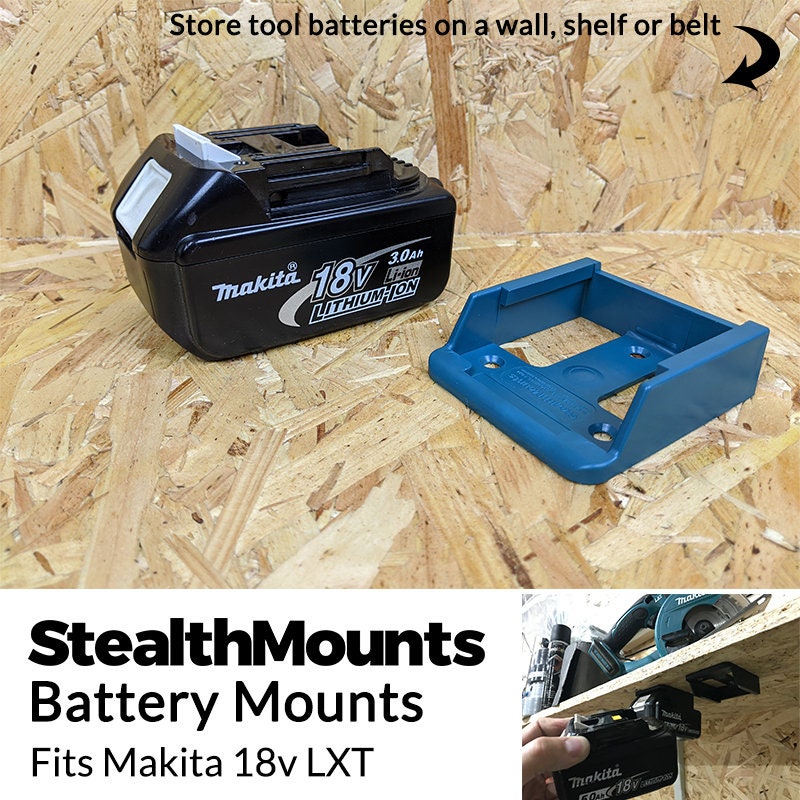 Makita 18v battery mount outlet
