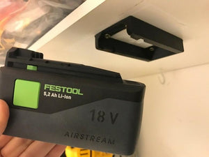 Stealth Mounts Festool Battery Mount 18v 6 pack