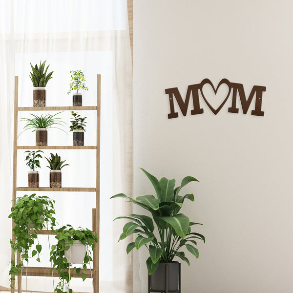 Mom Heart Love Monogram