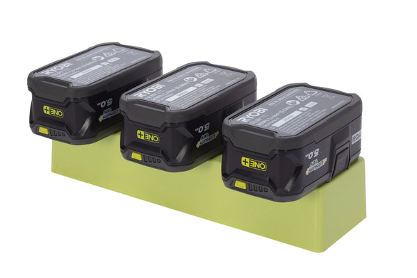 RYOBI 18V 3-Unit Battery Holder