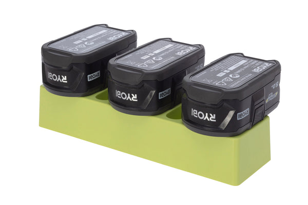 RYOBI 18V 3-Unit Battery Holder