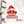 Assorted Santa Claus Themed Metal Christmas/Holiday Ornaments