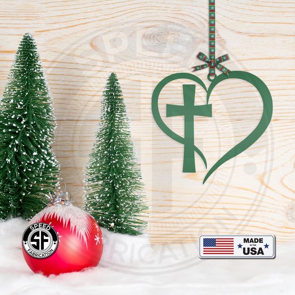 Assorted Heart Metal Christmas/Holiday Ornaments