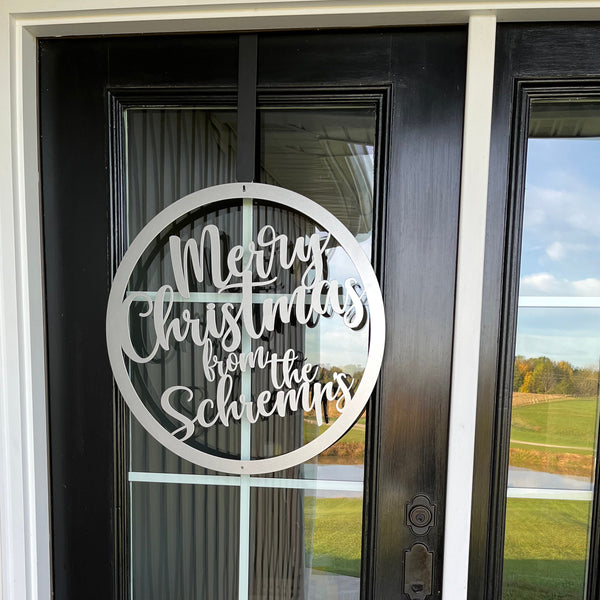 Outdoor Metal Sign/Wreath Door Hook Hanger