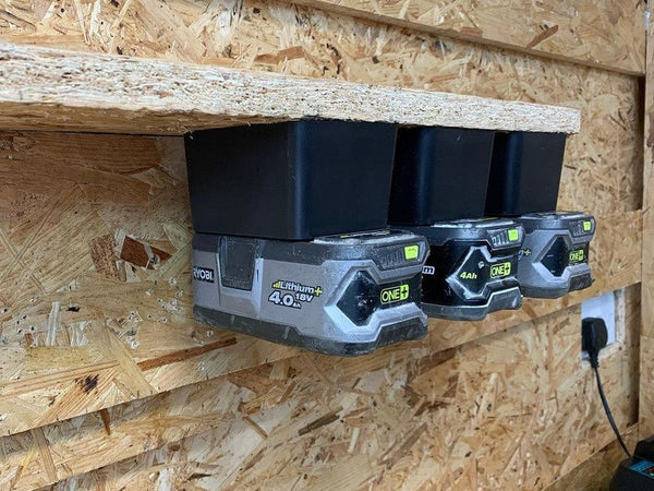 Stealth Mounts Ryobi 18v ONE+ Battery Mounts