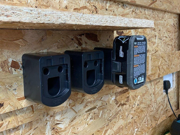 Stealth Mounts Ryobi 18v ONE+ Battery Mounts