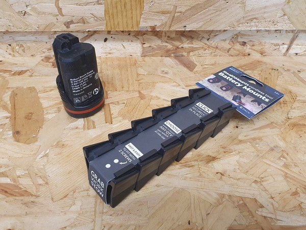 Stealth Mounts Bosch 10.8V 12V Battery Mounts
