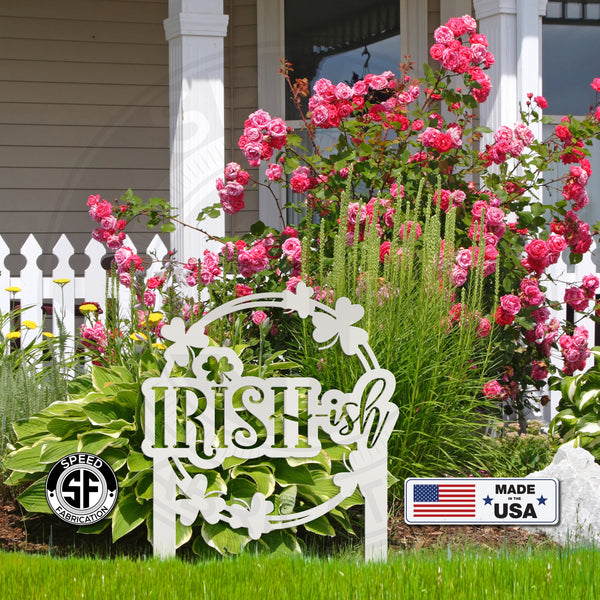 Assorted St. Patrick's Day Decor Metal Yard Stakes- St. Patty's Day