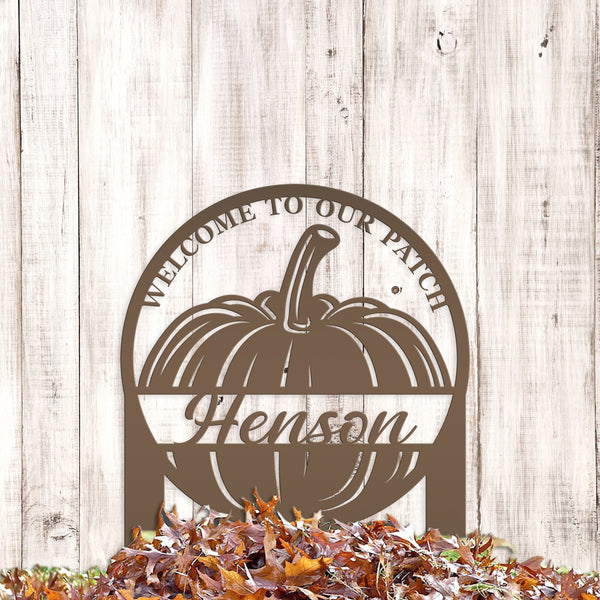 Custom Fall Yard Sign