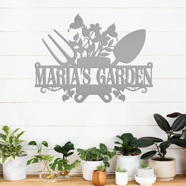 Garden Tool Sign and Decoration