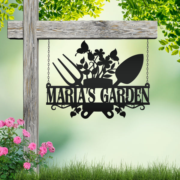 Garden Tool Sign and Decoration