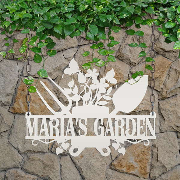 Garden Tool Sign and Decoration