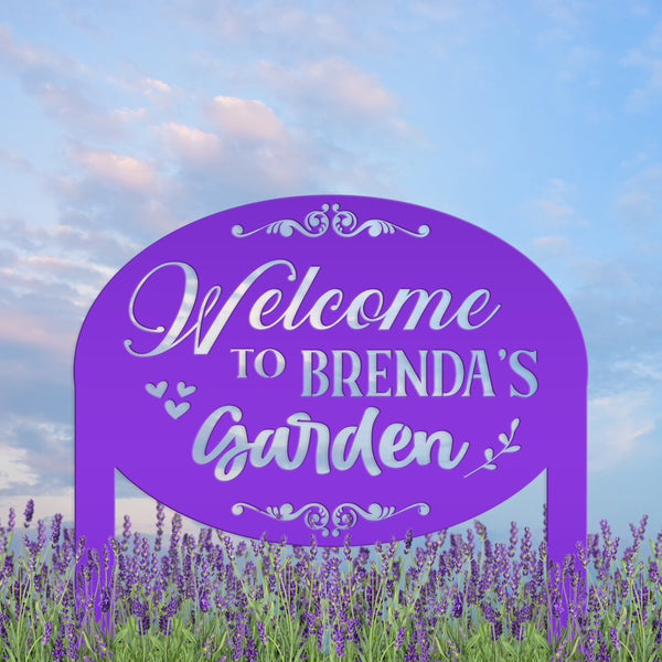 Decorative Custom Garden Sign for the Lawn-Flower Bed -Yard