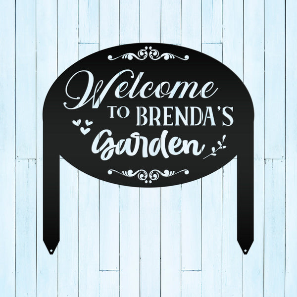 Decorative Custom Garden Sign for the Lawn-Flower Bed -Yard