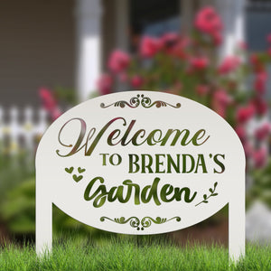 Decorative Custom Garden Sign for the Lawn-Flower Bed -Yard